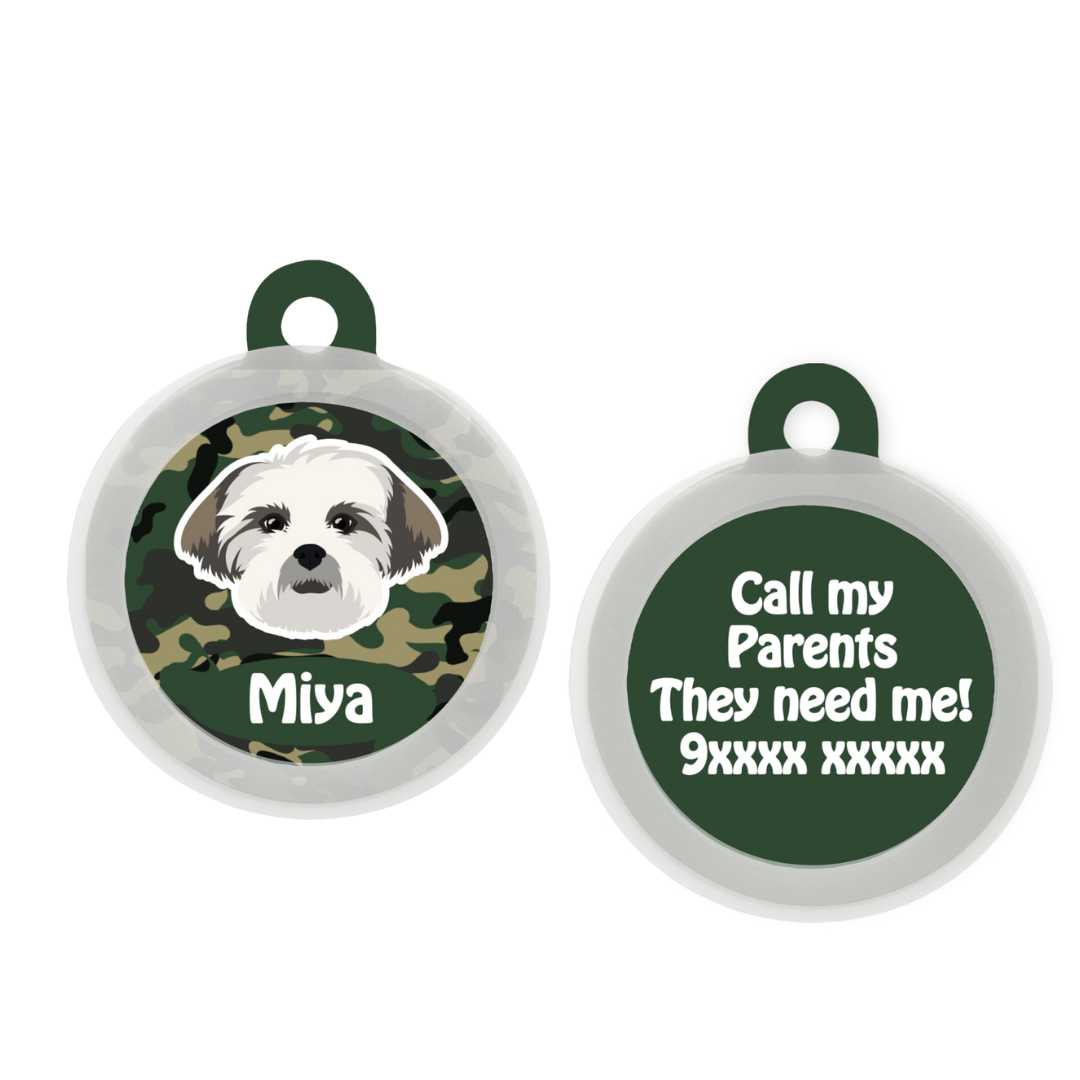 Lhasa Apso - Collar & Tag