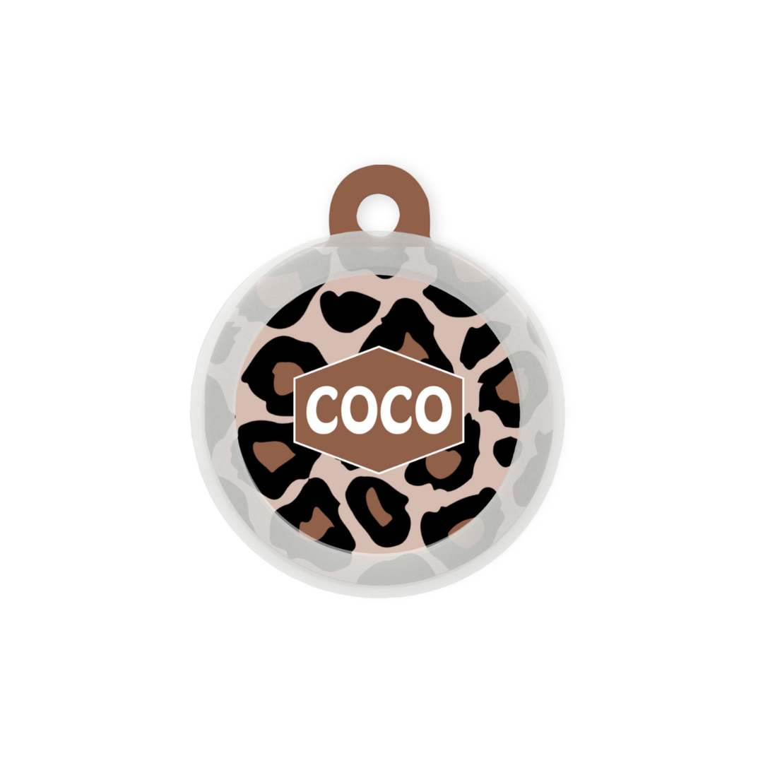 Cheetah Chic - Collar & Tag