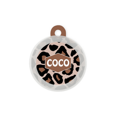 Cheetah Chic - Collar & Tag