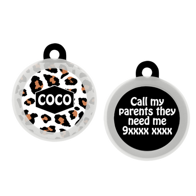 Leopard Luxe - Collar & Tag
