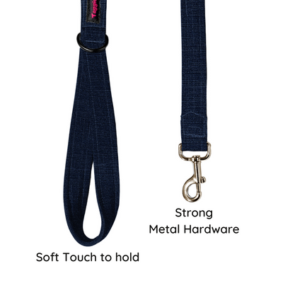 Blue Jean Blues Collar-Leash