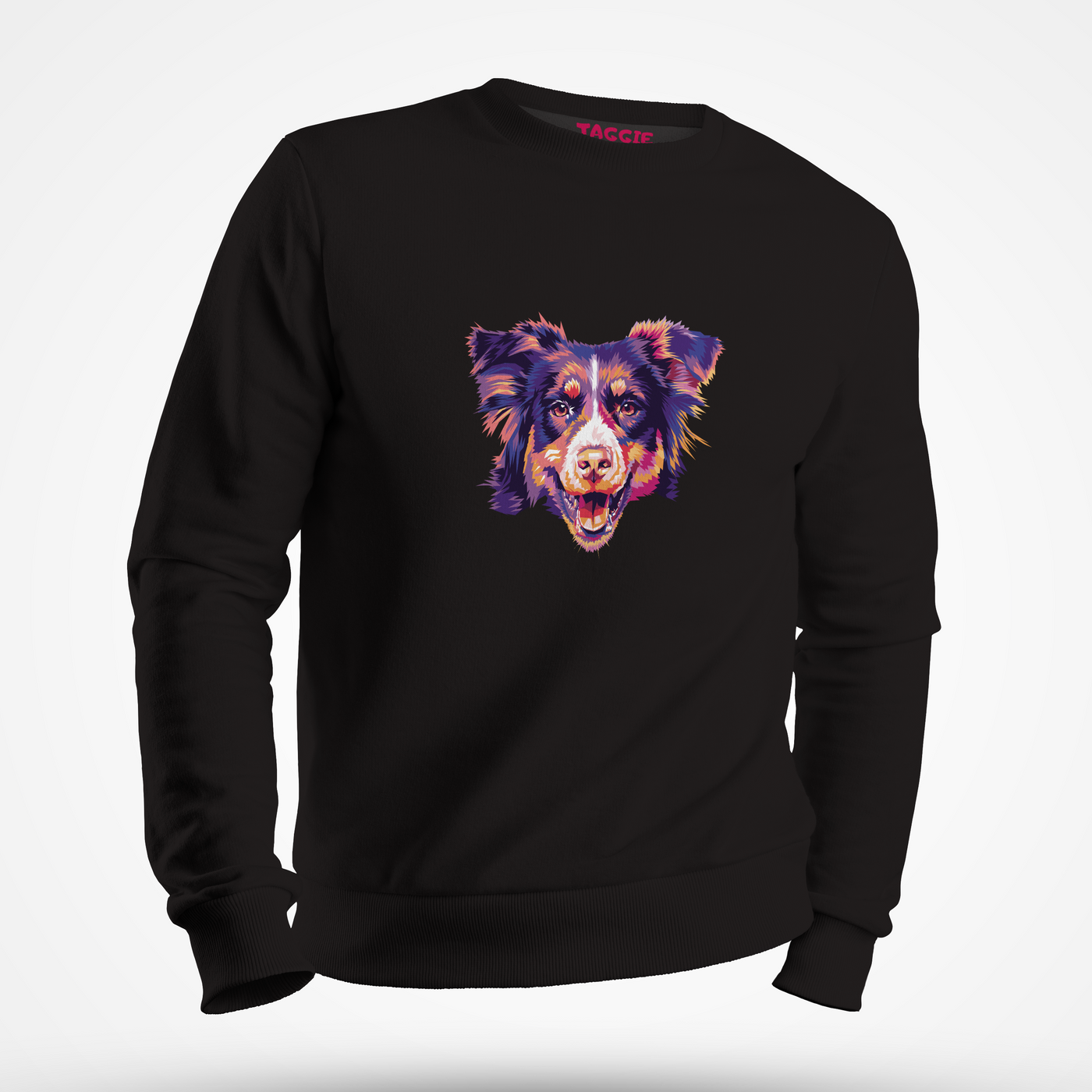 Border Collie Art Sweatshirt