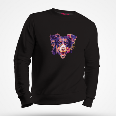 Border Collie Art Sweatshirt