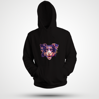 Border Collie Art Hoodie