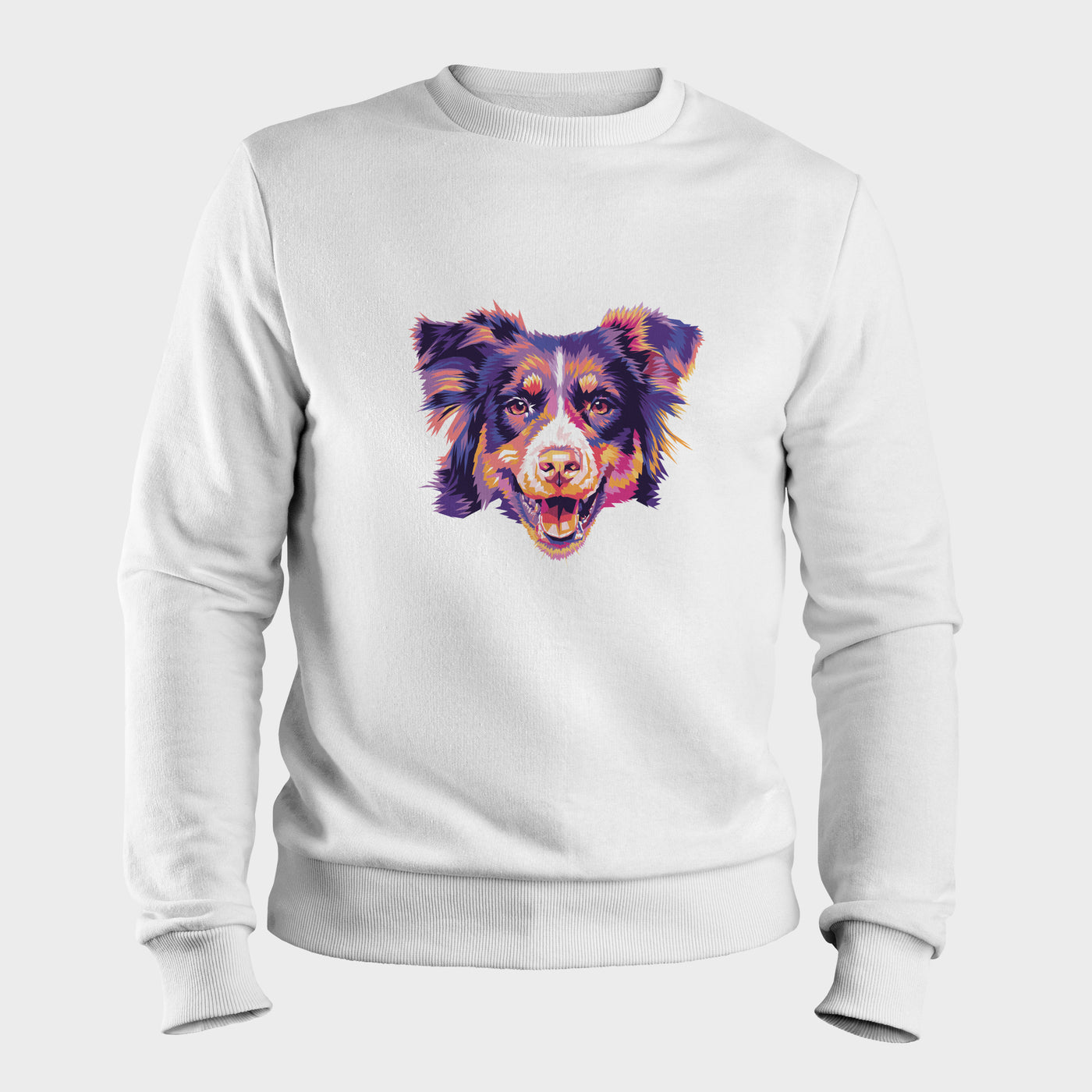 Border Collie Art Sweatshirt