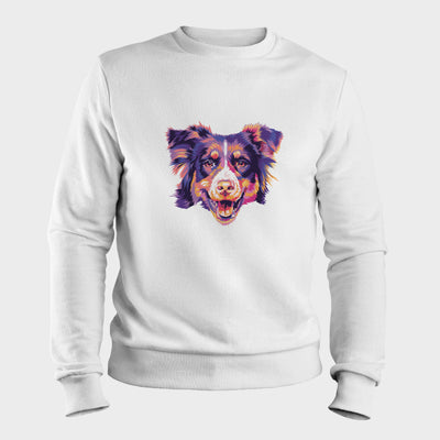 Border Collie Art Sweatshirt