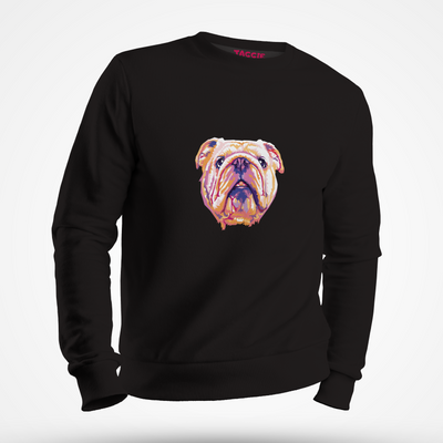 Bull Dog Art Sweatshirt