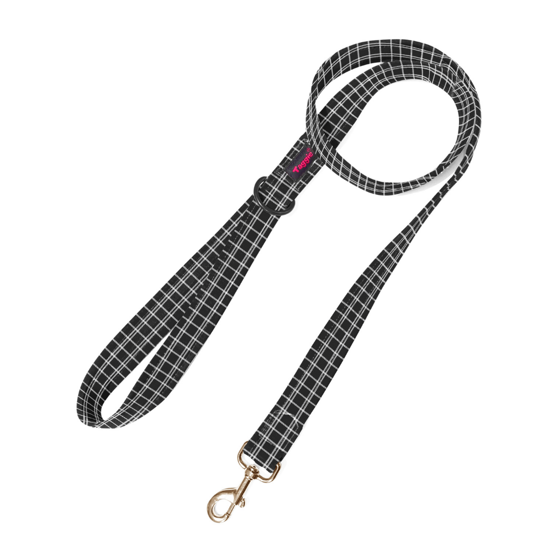 Checked Charm Leash