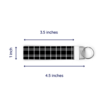 Checked Charm - Keychain