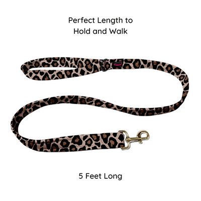 Cheetah Chic Leash