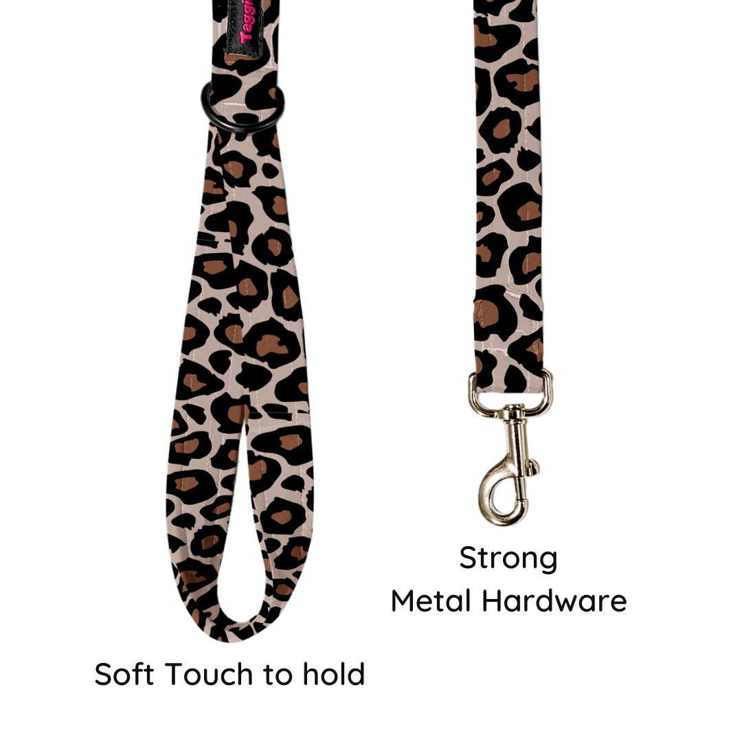 Cheetah Chic Collar-Leash