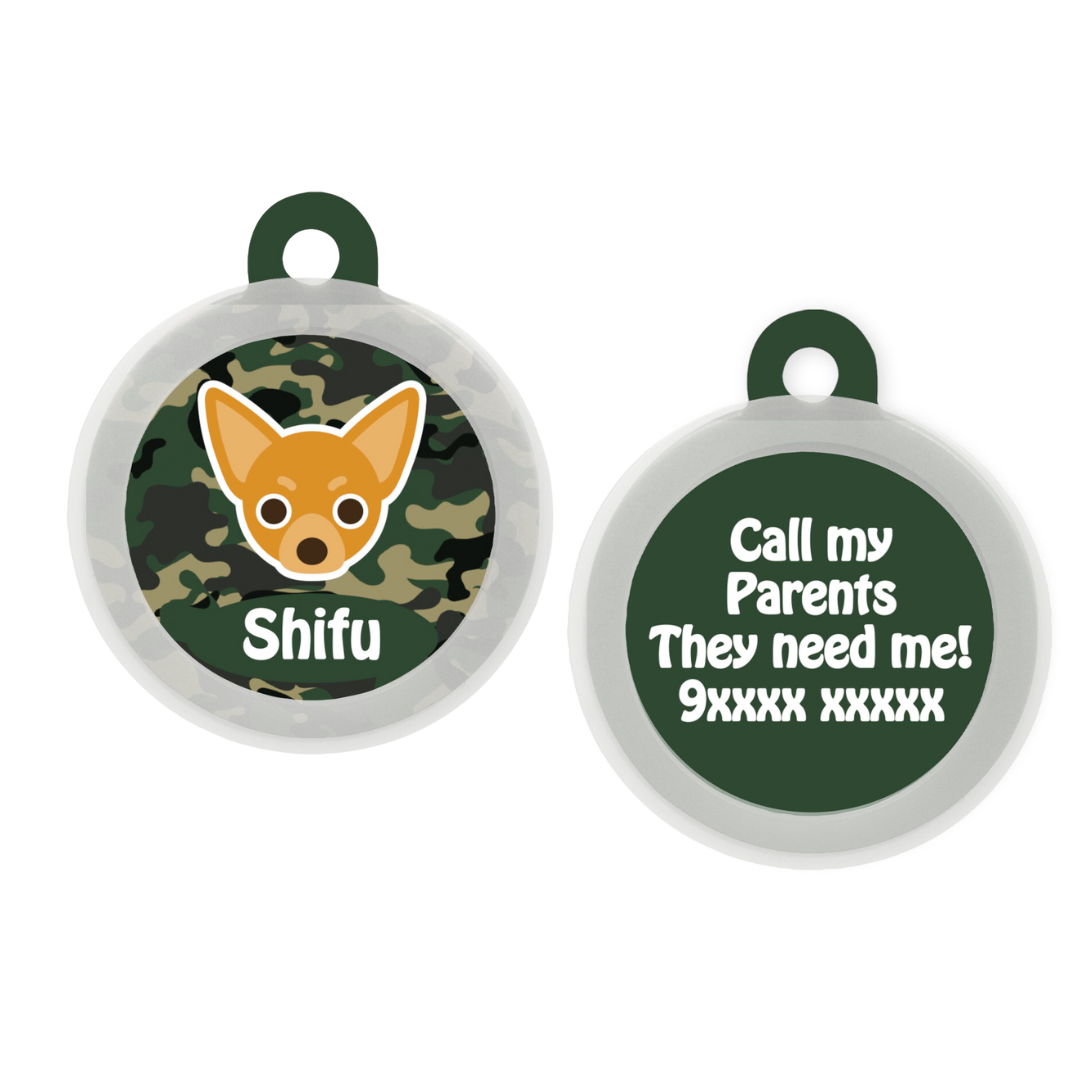 Chihuahua  - Collar & Tag