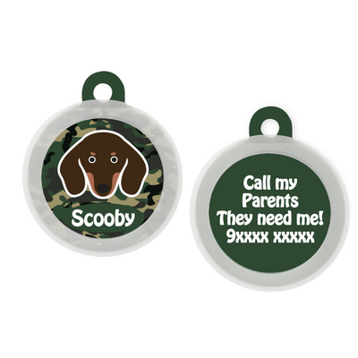 Dachshund   - Collar & Tag