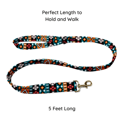Earthy Hues Collar-Leash