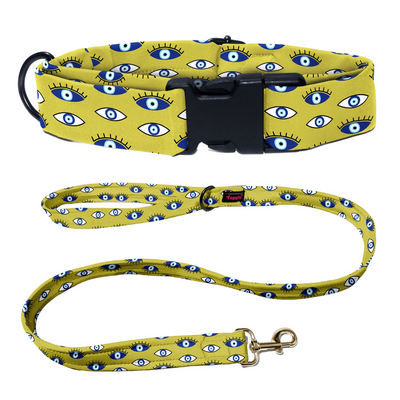 Evil Eye Mystic Collar-Leash