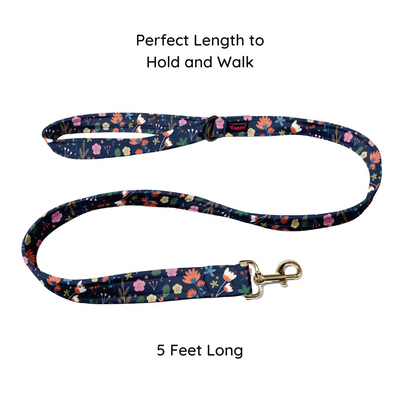 Fleur de Luxe Collar-Leash