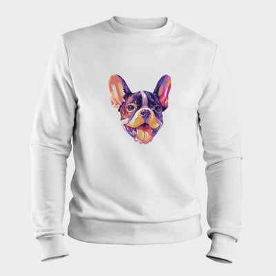French Bulldog Art Sweatshirt