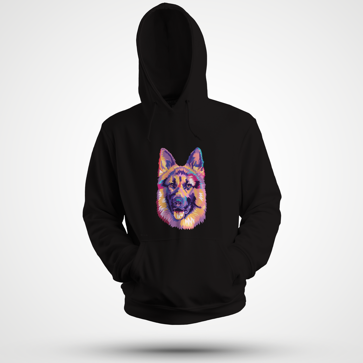 German Shepherd Art Hoodie