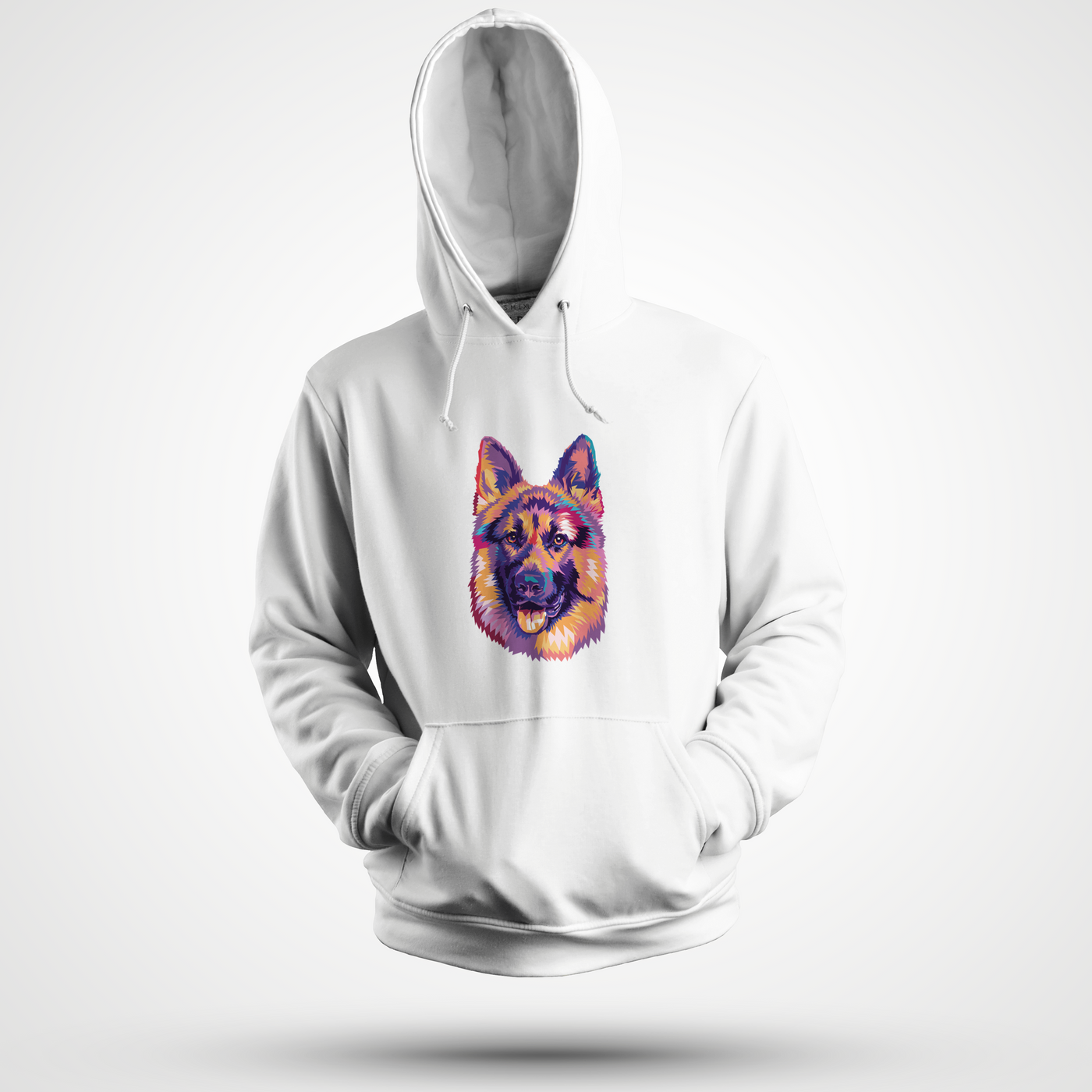 German Shepherd Art Hoodie
