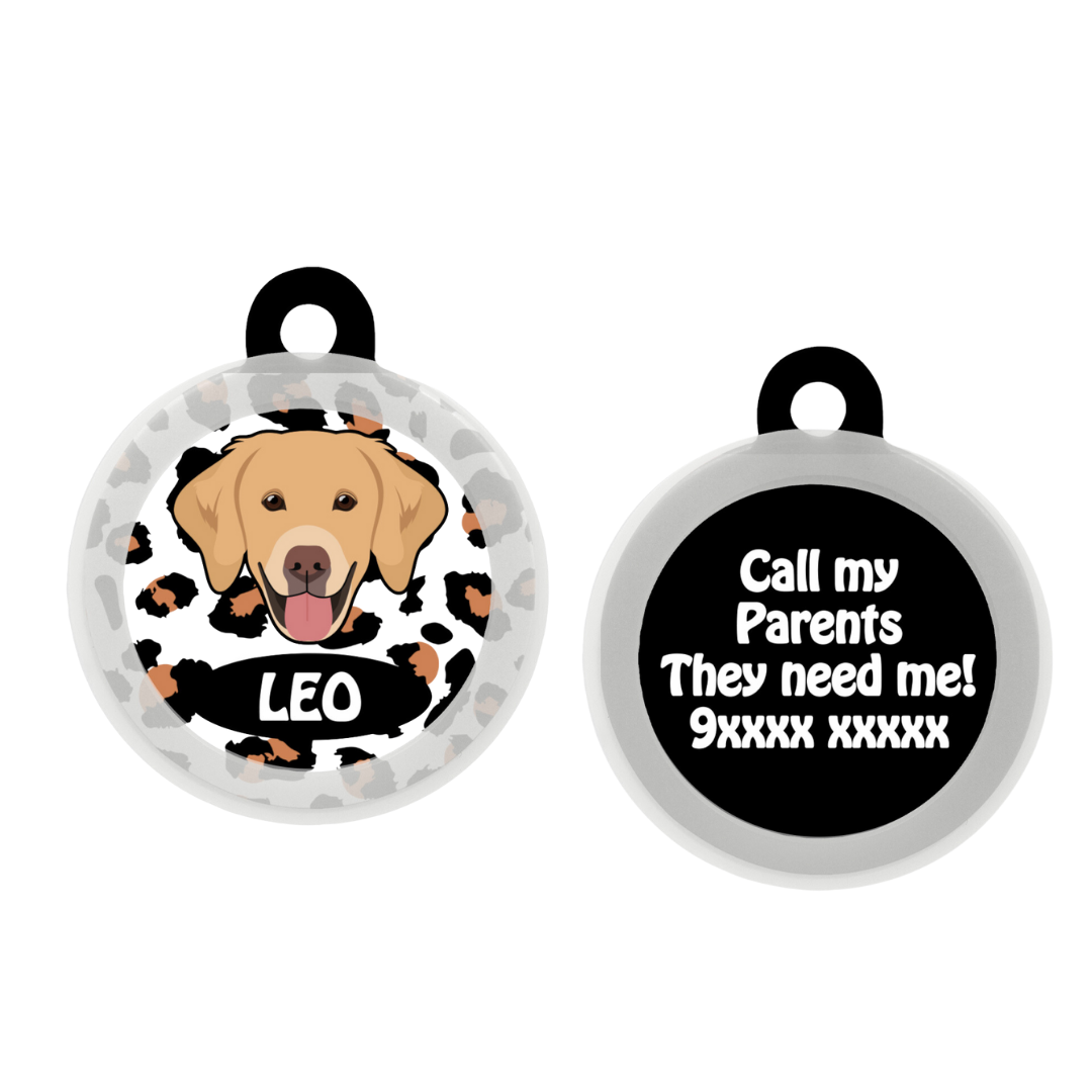 Golden Retriever - Collar & Tag