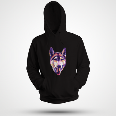 Husky Art Hoodie