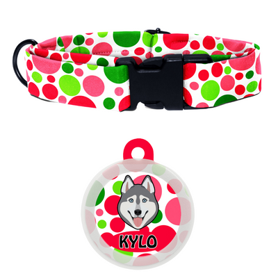 Husky (Grey) - Collar & Tag