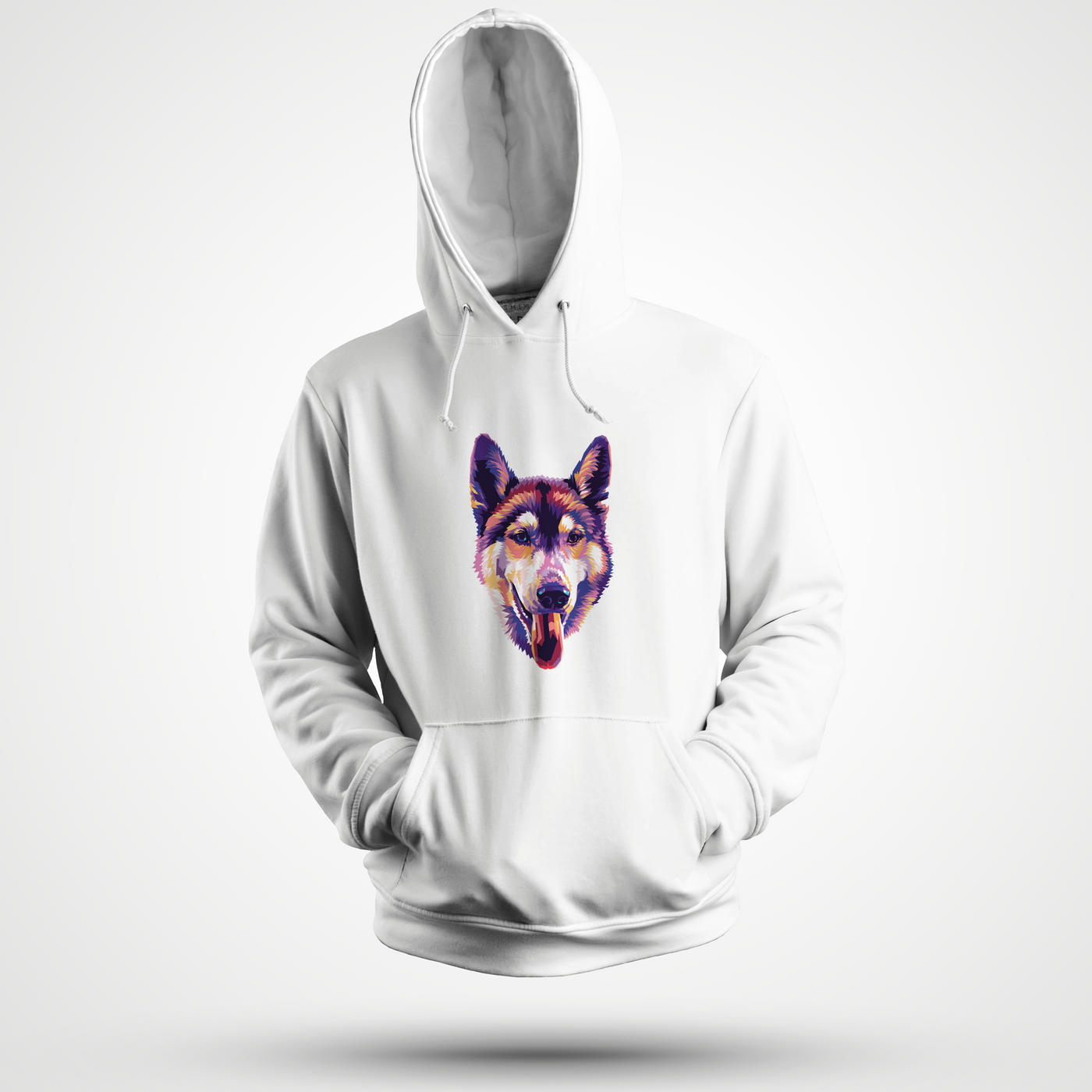 Husky Art Hoodie