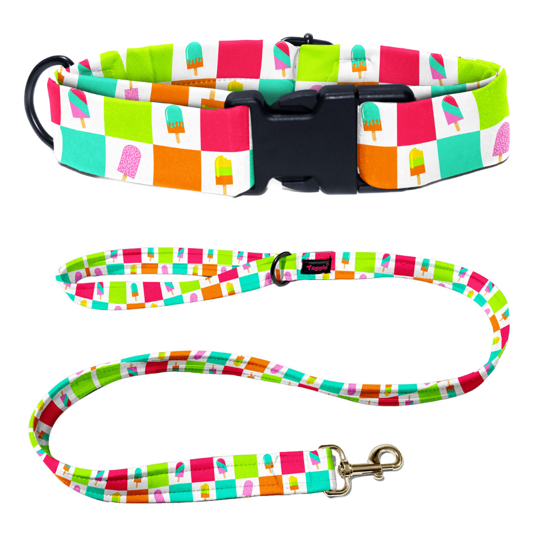 Ice Pop Innocence Collar-Leash