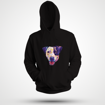 Indie Ears Down Art Hoodie