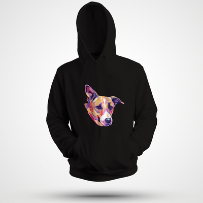 Indie Ears Half Art Hoodie