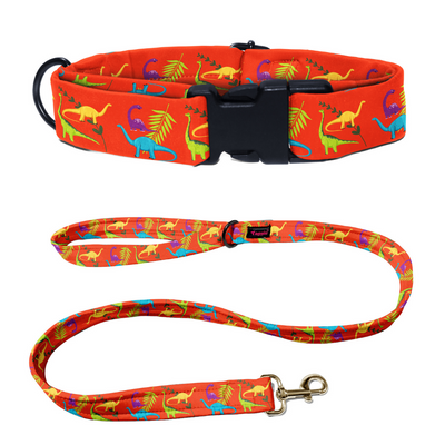 Jurassic Joy Collar-Leash