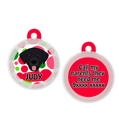 Labrador (Black) - Collar & Tag