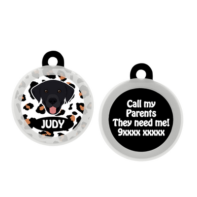Labrador (Black) - Collar & Tag