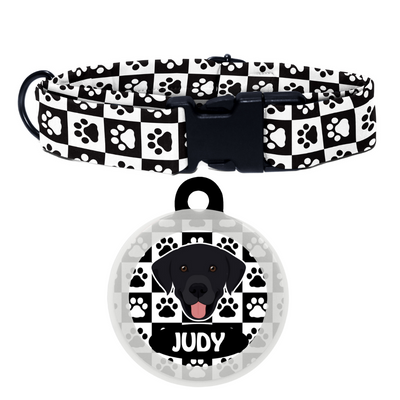 Labrador (Black) - Collar & Tag