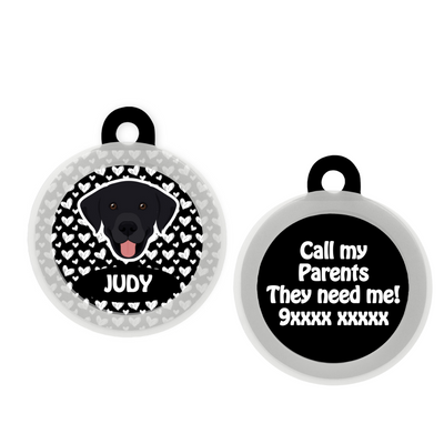 Labrador (Black) - Collar & Tag