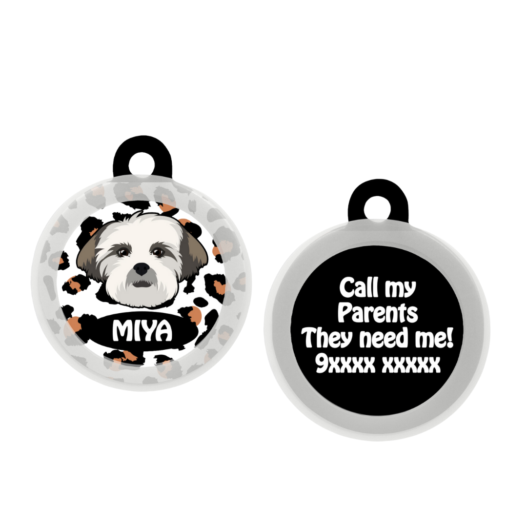 Lhasa Apso - Collar & Tag