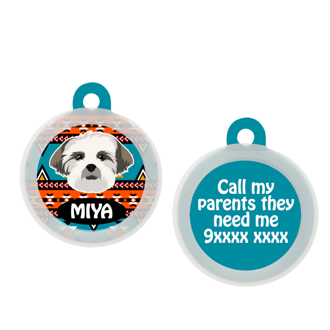 Lhasa Apso - Collar & Tag