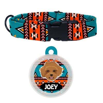 Maltipoo Brown - Collar & Tag