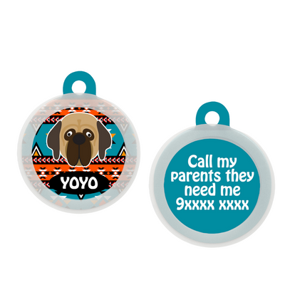 Mastiff  - Collar & Tag