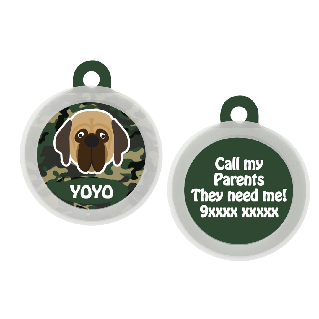 Mastiff  - Collar & Tag