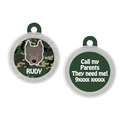 Pit Bull  - Collar & Tag