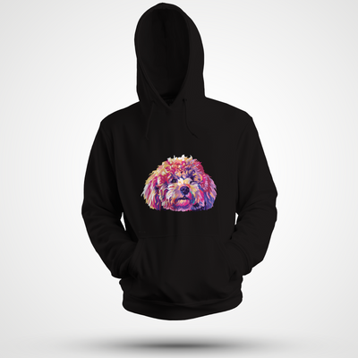 Poodle Art Hoodie