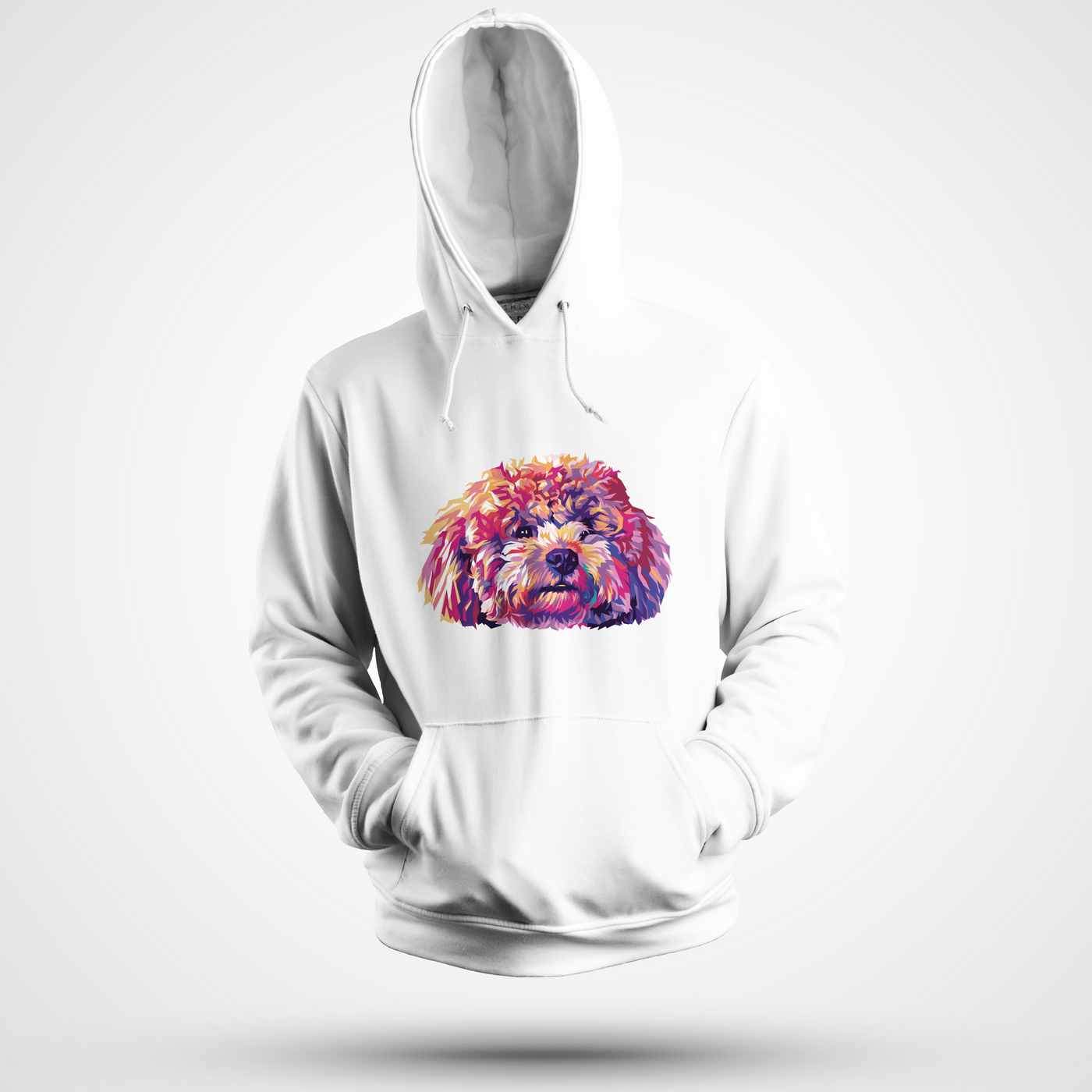 Poodle Art Hoodie