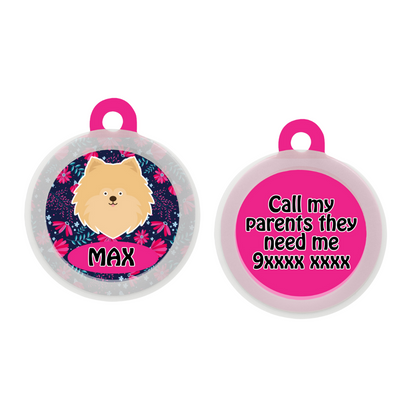 Pomeranian - Collar & Tag