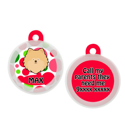 Pomeranian - Collar & Tag