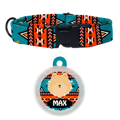 Pomeranian - Collar & Tag