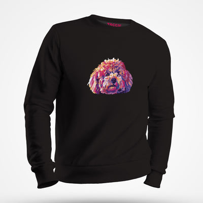 Poodle Art Sweatshirt