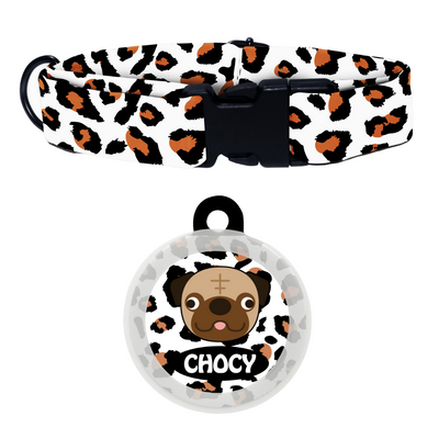 Pug - Collar & Tag