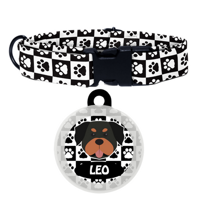 Rottweiler - Collar & Tag