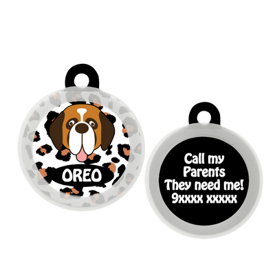Saint Bernard - Collar & Tag